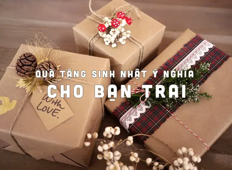 Quà tặng bạn trai