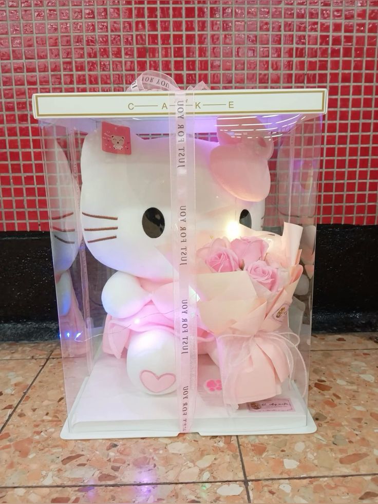 set gấu bông hello kitty